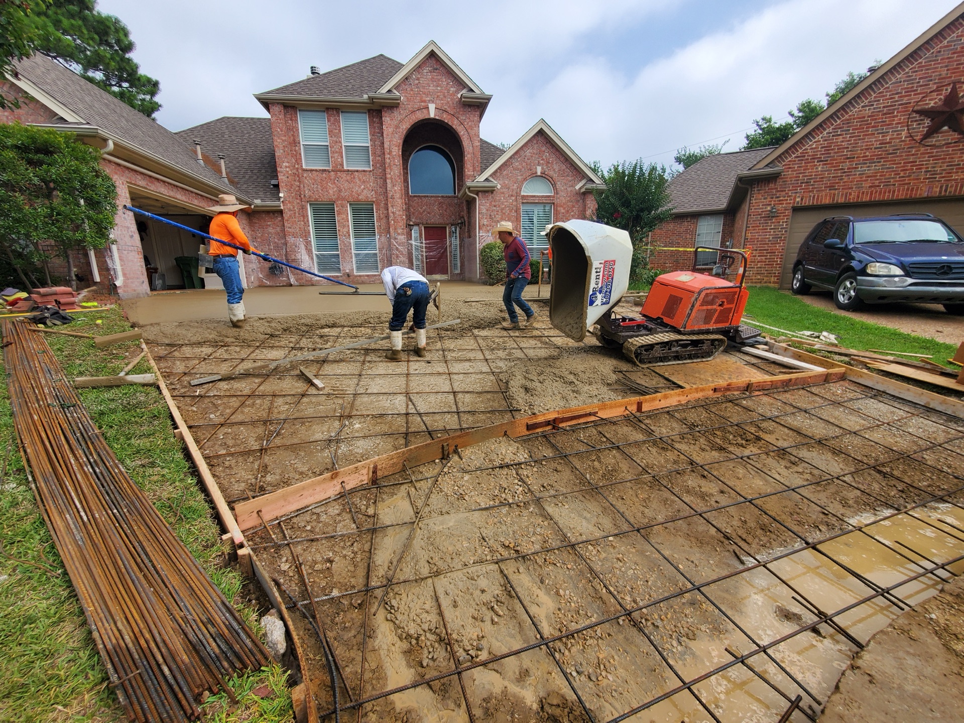 Caststone concrete project 16