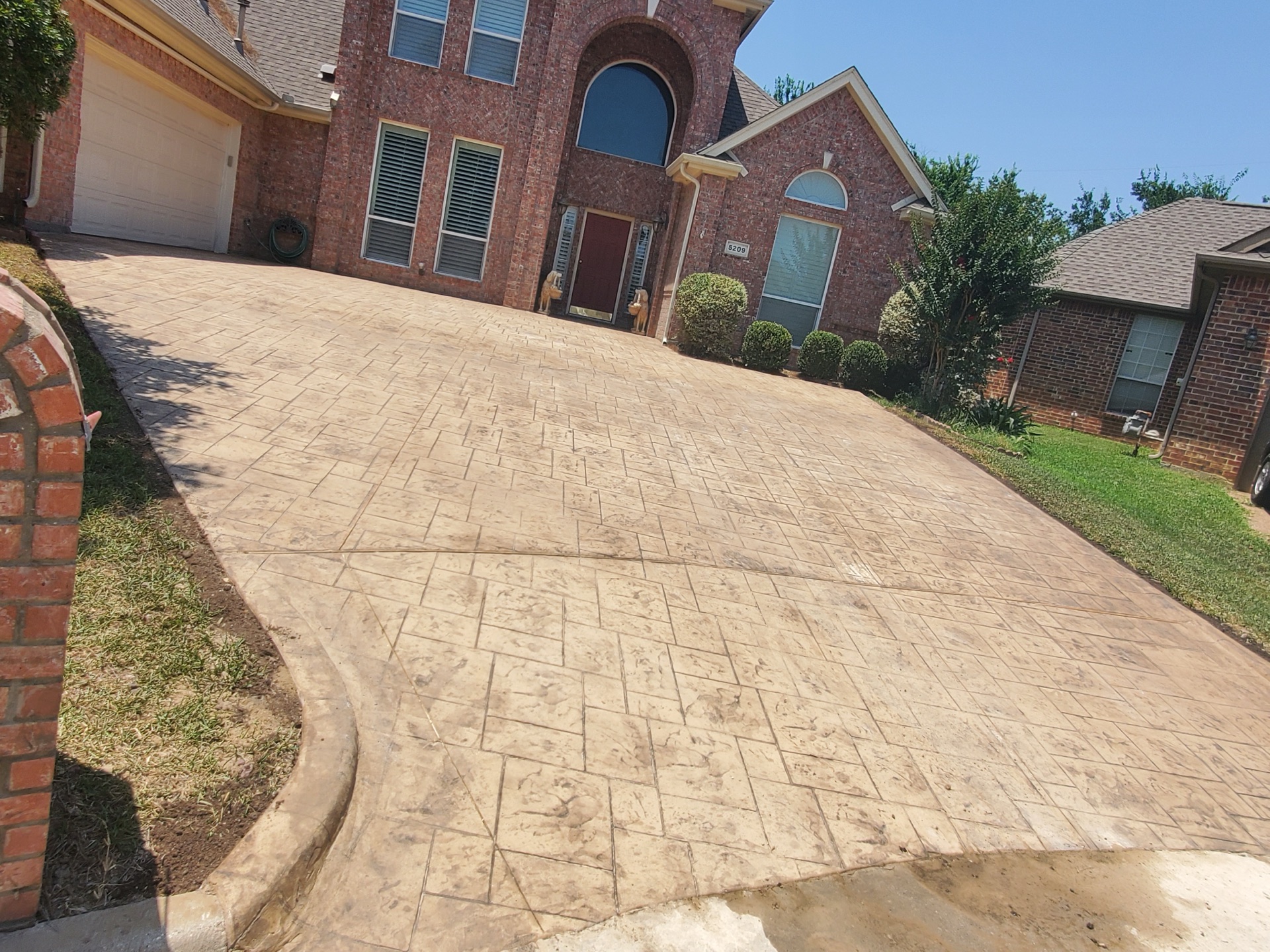 Caststone concrete project 23