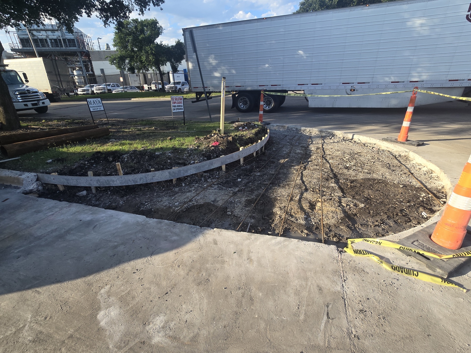 Caststone concrete project 150